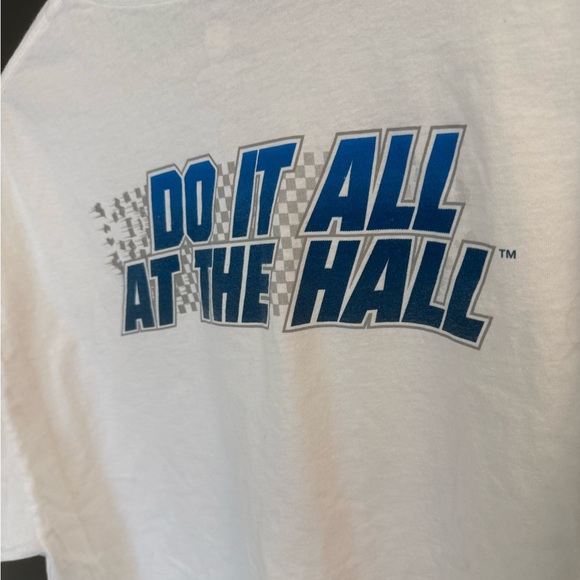 Men’s XL vintage Nascar hall of fame White Short Sleeve Tee EUC - Picture 2 of 9